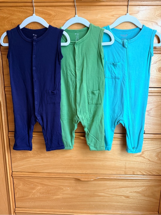Kyte BABY Other - Kyte Baby Sleeveless Romper Bundle